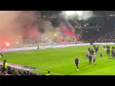 Pyro Choreo FC St Pauli HSV 3 0 14 10 2022 Derbysieger