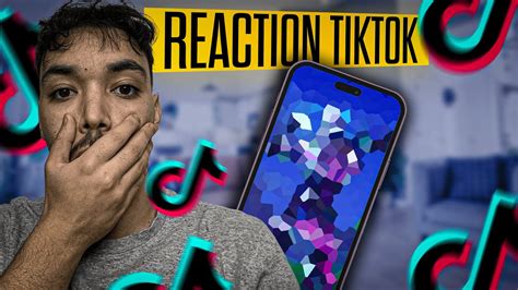 JE RÉAGIS AUX TIKTOK LES PLUS ALÉATOIRES internet est remplis de