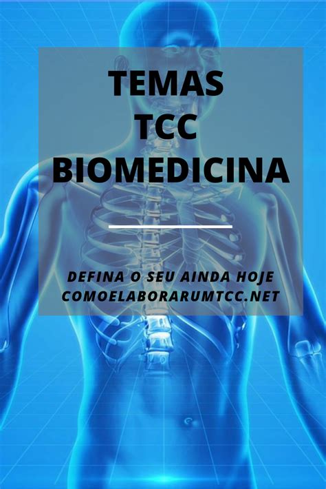 Temas TCC Biomedicina Temas Para Tcc Rotina De Estudos Guia De Carreira