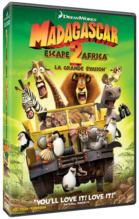 Madagascar Escape 2 Africa Dvd New