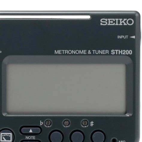 セイコー チューナーメトロノーム ブラック Seiko Tuner Metronome Sth200b 16220 Gandg Music