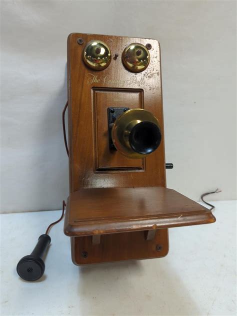 Sold Price Wooden Telephone Style Country Belle Guild Radio