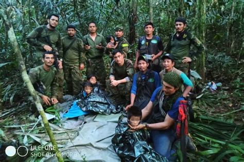 Crian As Perdidas Na Selva Colombiana S O Encontradas Ap S Dias