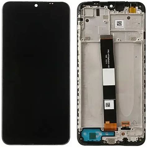 Дисплей Xiaomi Redmi 9C NFC с тачскрином и рамкой, Китай, черный (ID ...