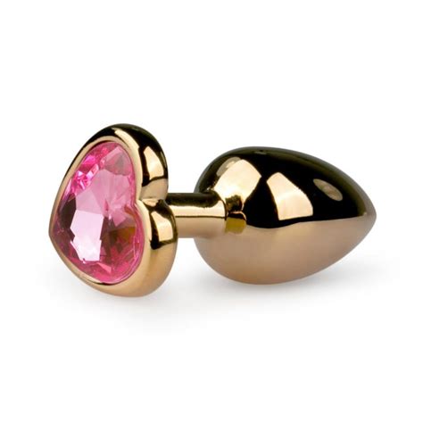Plug Anal de Diamante Corazón PopLife Sex Shop Ecuador
