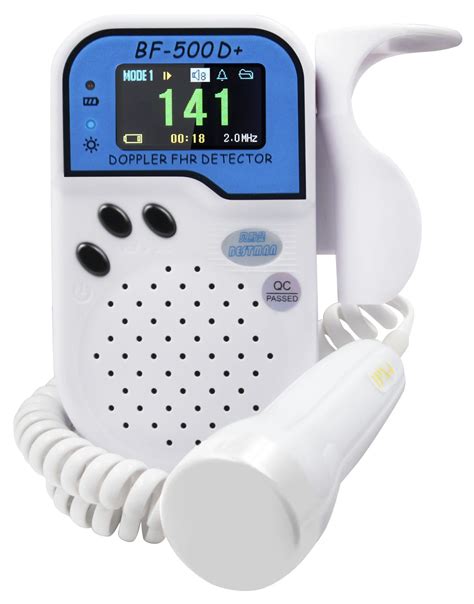 Fetal Doppler Pocket With Heart Rate Monitor 100 3000 Hz BF