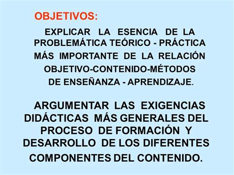 Relacion Entre Los Componentes Del Proceso De Enseñanza Aprendizaje Cómo Enseñar