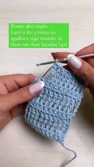 Croche fascinante on Instagram Adorei e você Comente AMO CROCHÊ