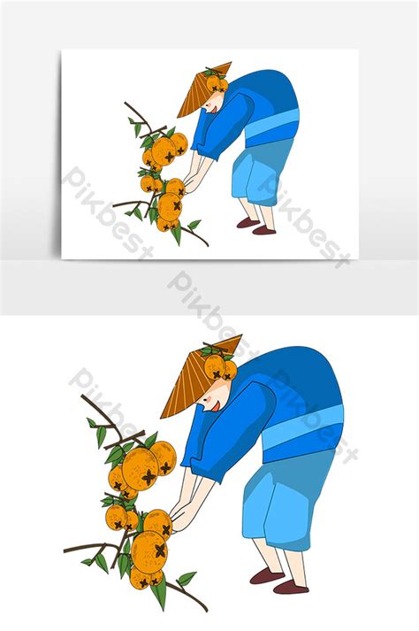 mang drawing cartoon character image elements | PNG Images PSD Free ...