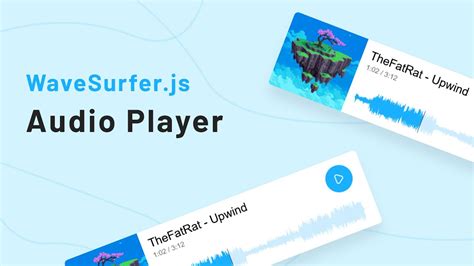 Audio Player Visualization Using Wavesurfer Js Youtube