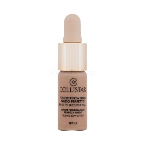 Collistar Serum Foundation Perfect Nude SPF15 Фон дьо тен за жени 10 ml Нюанс 3 Nude ТЕСТЕР