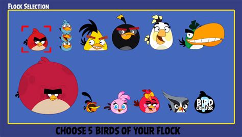 Angry Birds Slingshot Chaos Flock Selection By Abfan21 On Deviantart