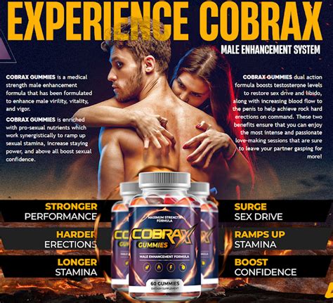 Cobrax Male Enhancement Gummies Is The Best Pill To Stay Hard Must Read By Cobrax Male