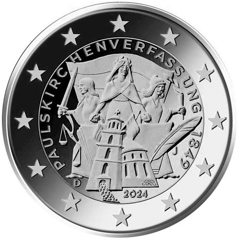 Euro Germania Anniversario Della Costituzione Di