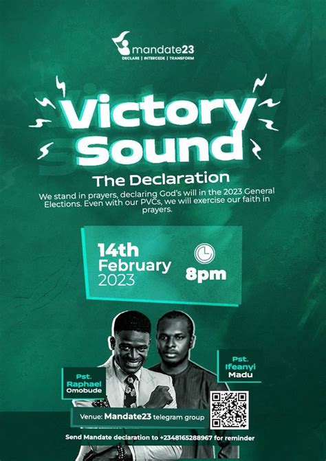 Victory Sound Creative Advertising Design Flyer Design Inspiration