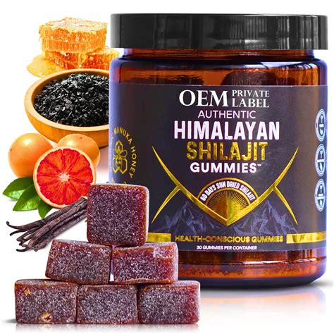 Oem Organic Pure Himalayan Vitamins With Lions Mane The Best Shilajit