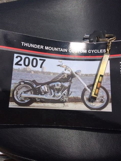2007 Thunder Mountain Custom Cycles Keystone Chopper 90 Harley Parts