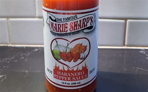 marie sharps habanero pepper sauce review pepperscale