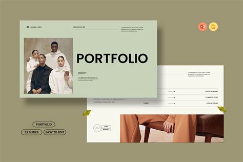 Portfolio Template | Templates & Themes ~ Creative Market