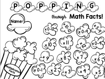 Timed Multiplication Fact Fluency Tests By Megan Williams TPT