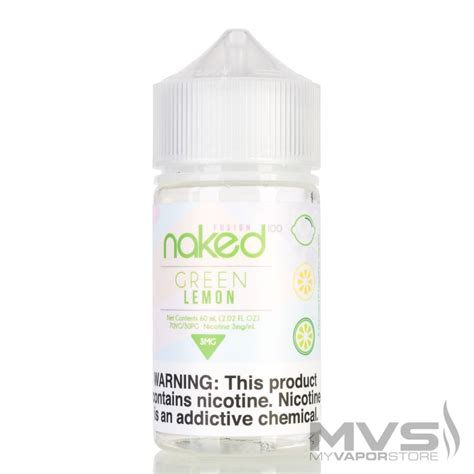 Green Lemon By Naked Fusion ELiquid Ml