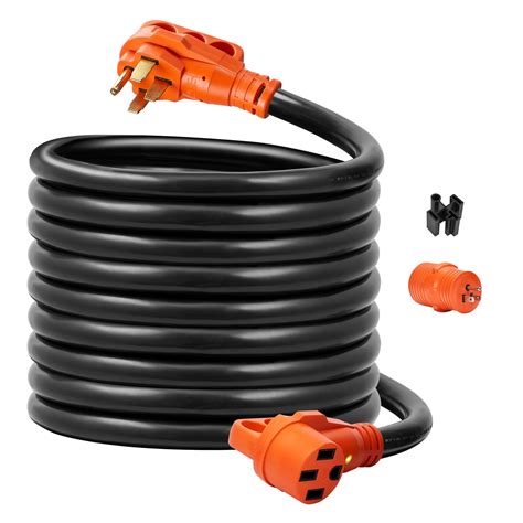 Vevor Ft Rv Extension Cord Heavy Duty Stw Rv Power Cord