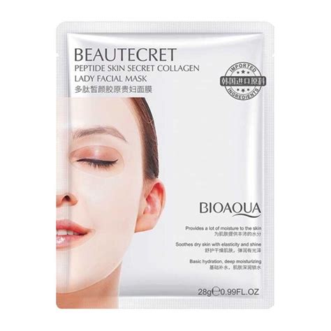 Bioaqua Beauty Secret Peptide Skin Secret Collagen Lady Facial Mask