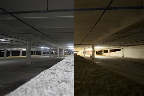 State Of The Art Led Lighting Parking Garage Lighting Garage