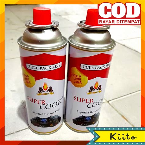 Jual GAS HI COOK GAS KALENG PORTABLE Shopee Indonesia