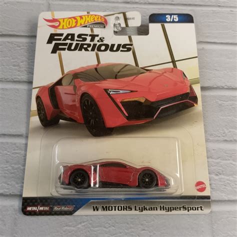 Jual Hot Wheels Premium Fast Furios W Motors Lykan Hypersport Merah Shopee Indonesia