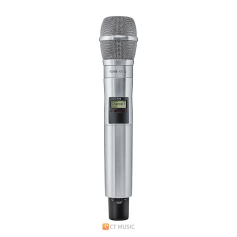 Shure Axient Digital Ad K N Handheld Wireless Microphone Transmitter