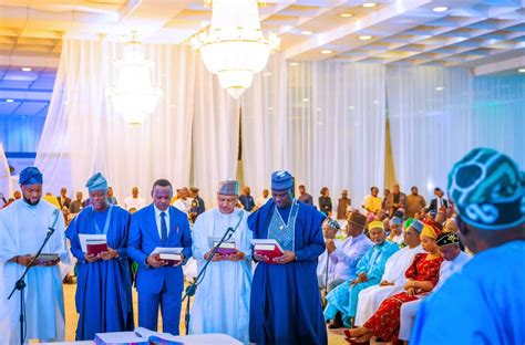 Tinubus Ministers Take Oath Of Office Daily Trust