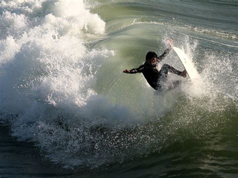 Images Gratuites plage mer océan vague Surfeur surfant planche