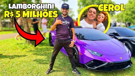 FILMEI A LAMBORGHINI DO CEROL 5 MILHÕES DE REAIS HYPE FOR SPPED JON