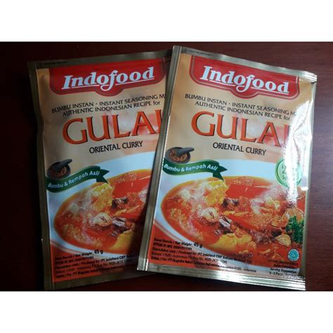 Jual Indofood Bumbu Gulai Gr Shopee Indonesia