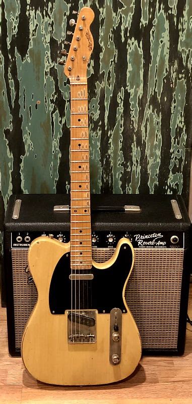 Virgils Vintage Relic Aged Black Guard Telecaster Klein Epic Reverb