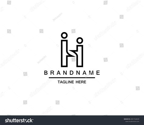 Handshake Abstract Vector Sign Symbol Or Logo Royalty Free Stock