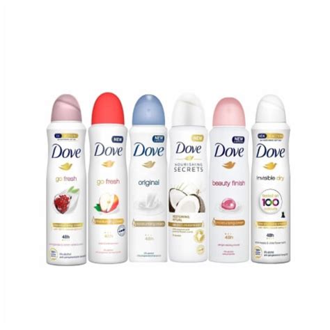 Dove Women Assorted Scents Antiperspirant Spray 150ml 6 Pack 150ml 6 Pack Fry’s Food Stores