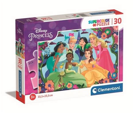 Clementoni Puzzle 30 db Supercolor Disney Hercegnők 2023