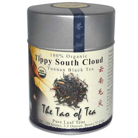 The Tao Of Tea 100 Organic Tippy South Cloud Yunnan Black Tea 35 Oz 100 G