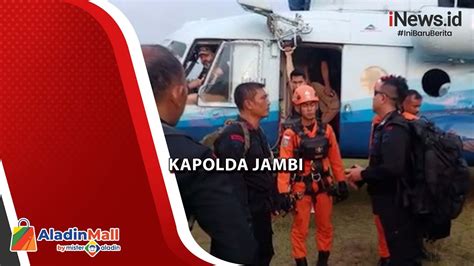 Bawa Rombongan Kapolda Jambi Helikopter Bell Sp Mendarat Darurat