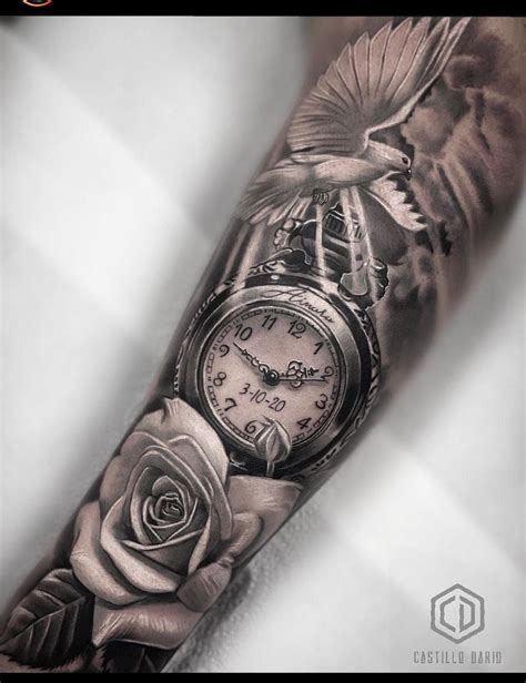 Amazing Pocket Watch Tattoo Designs For Men Guide Artofit