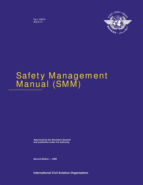 9859 Safety Management Manual 2009 By Keith Cartmale Issuu