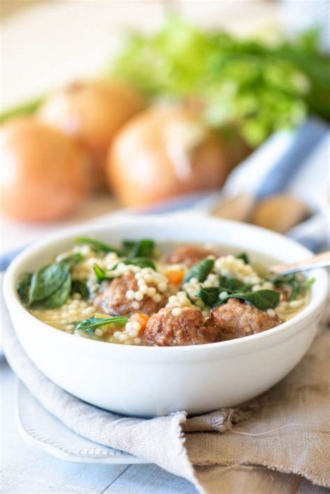 Instant Pot Italian Wedding Soup Authentic Italian Wedding Soup