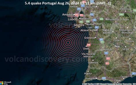 Portugal A 54 Magnitude Earthquake Hit Portugal Last Monday
