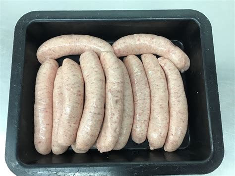 Homemade Pork Sausages Kingston Town Meats