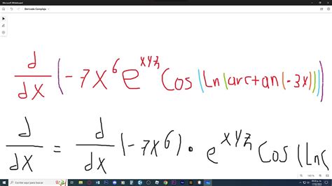 Derivada Compleja Derivada De Un Producto Euler Coseno