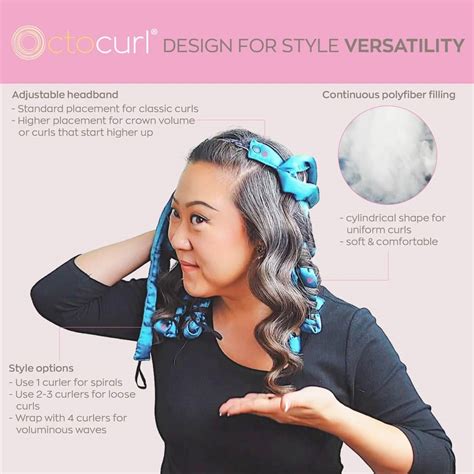 Original Octocurl Satin Heatless Curler Headband Octocurl® Savanna Hair Co