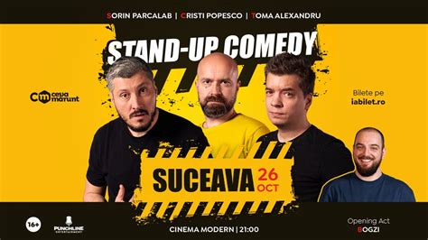 Stand Up Comedy Cu Sorin P Rc Lab Cristi Popescu I Toma Alexandru La