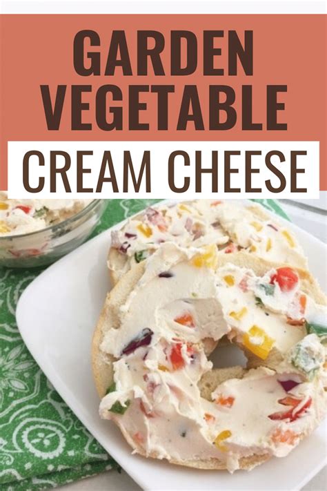 Garden Vegetable Cream Cheese